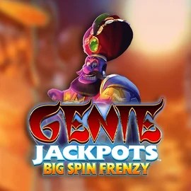 Genie Jackpots: Big Spin Frenzy slot visual from Blueprint Gaming available on zula.eu.com