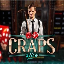 Live Craps logo – Live Casino by Evolution at Zula Casino